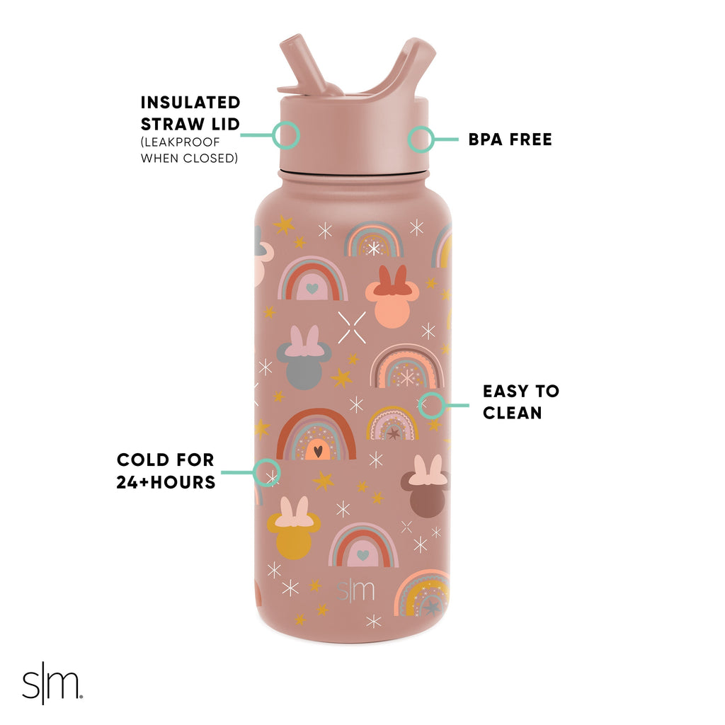 Disney Summit Water Bottle with Straw Lid