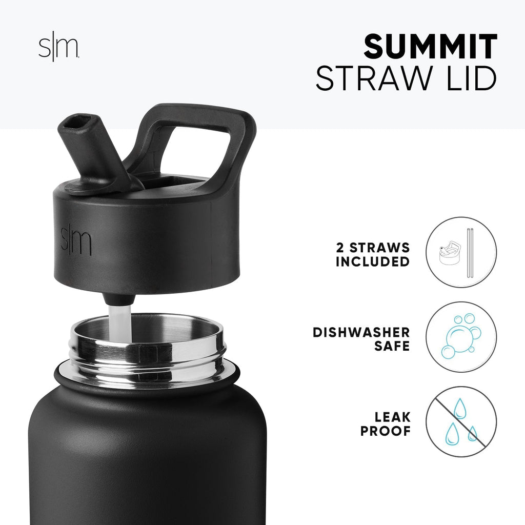 Summit Kids Water Bottle with Straw Lid - 14oz